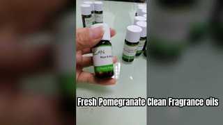 Schützen Sie den Granatapfelduft für Duschgel und Shampoo